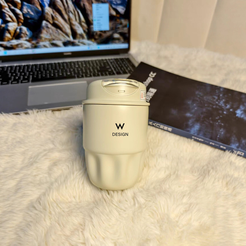新款高颜值咖啡杯轻奢高级感小容量刻字logo车载保温杯316不锈钢|undefined