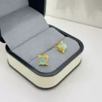 Серьги из нефрита класса А, серебро S925, модные универсальные классические качественные синие водные серьги 5 мм, нишевые ювелирные серьги 21D12