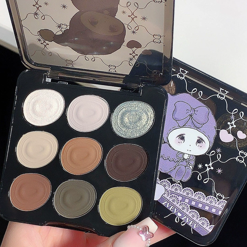 ZVEV Eyeshadow palette, for every day, earth tones