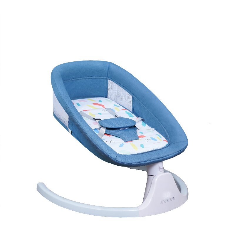 Silla de mecedora de bebés directa de fábrica puede acostarse y ajustar el ángulo de la mecedora de bebés para dormir bebés paquete de regalo de luna llena