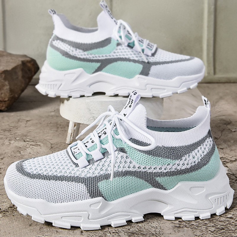 Zapatos de mujer de moda de verano nuevos zapatos transfronterizos con suela suave ligera zapatos de padre zapatos de mujer zapatos de malla transpirables