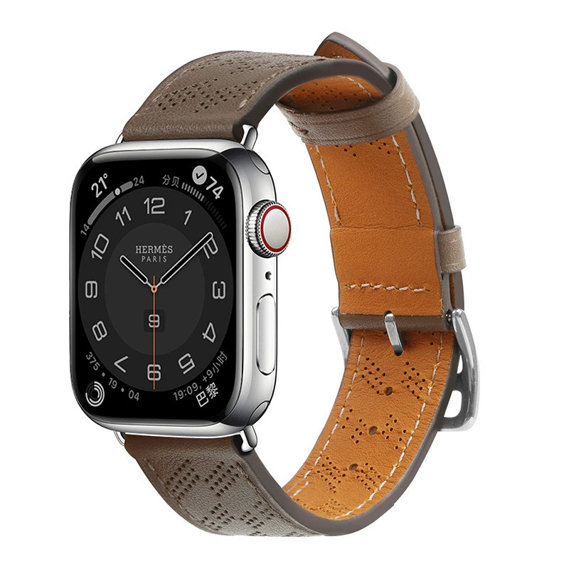 Apple, watch strap, breathable bracelet, genuine leather