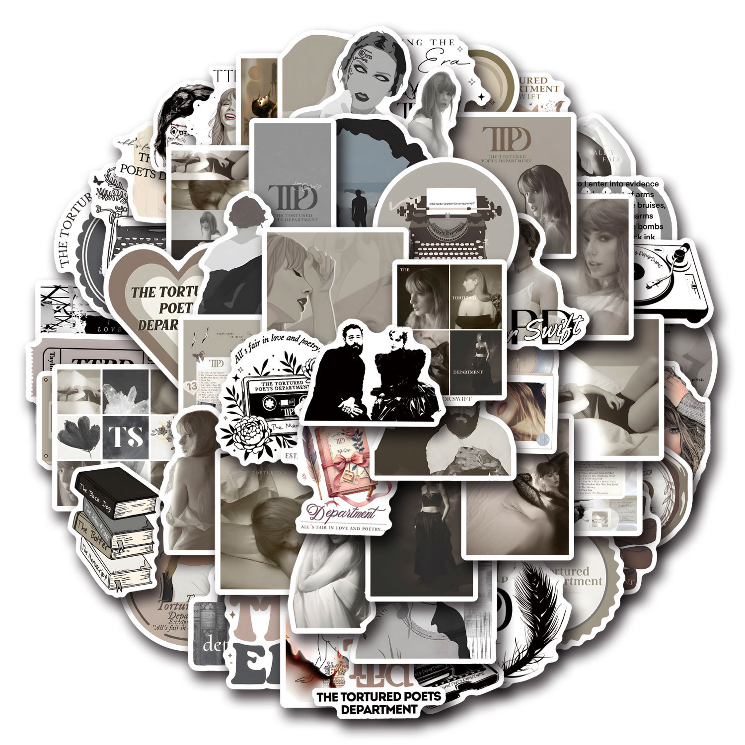 50/100 hojas cantante Taylor Swift etiqueta engomada del moho equipaje pegatina ordenador