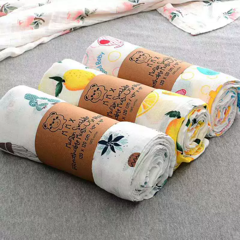 Thin summer cartoon duvet, soft bath towel, water absorbent