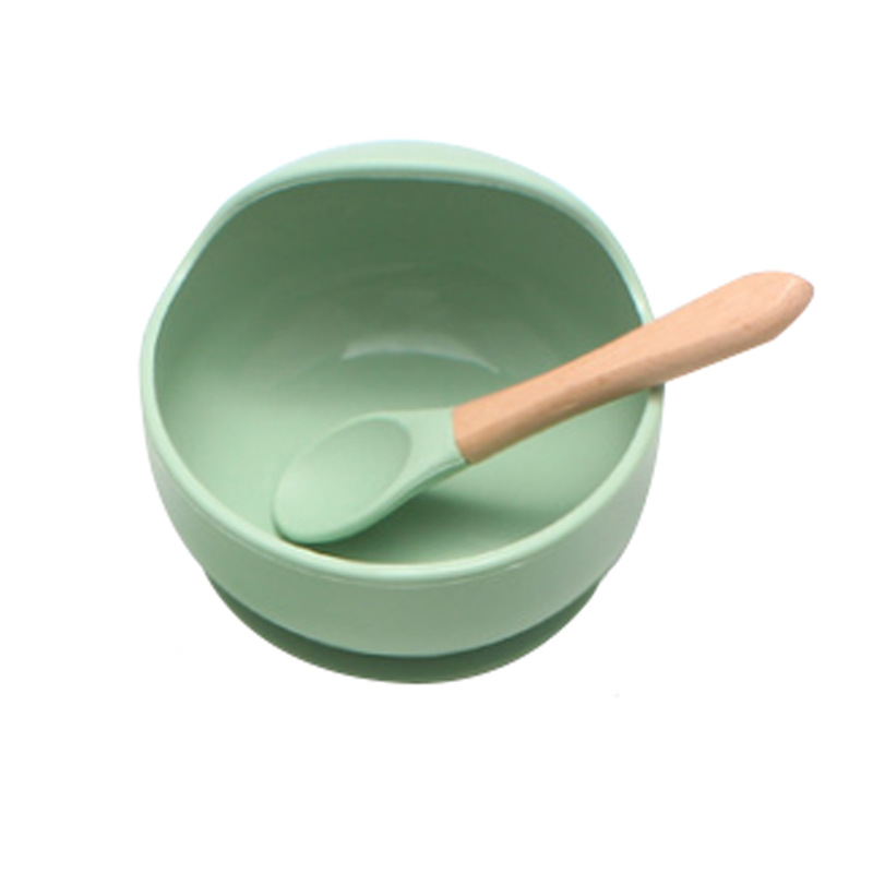 Light green—bowl+spoon