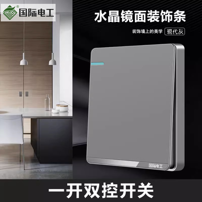 One switch dual control * (modern Gray)