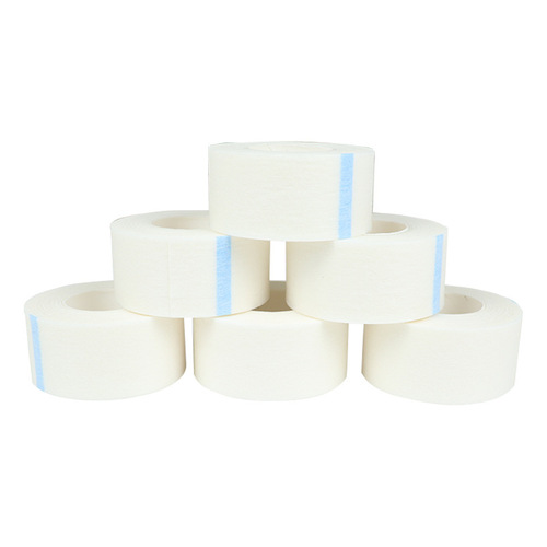 Grafting eyelash adhesive film micro-porous breathable isolation tape transparent frosted PE tape for eyelash extension emergency kit 