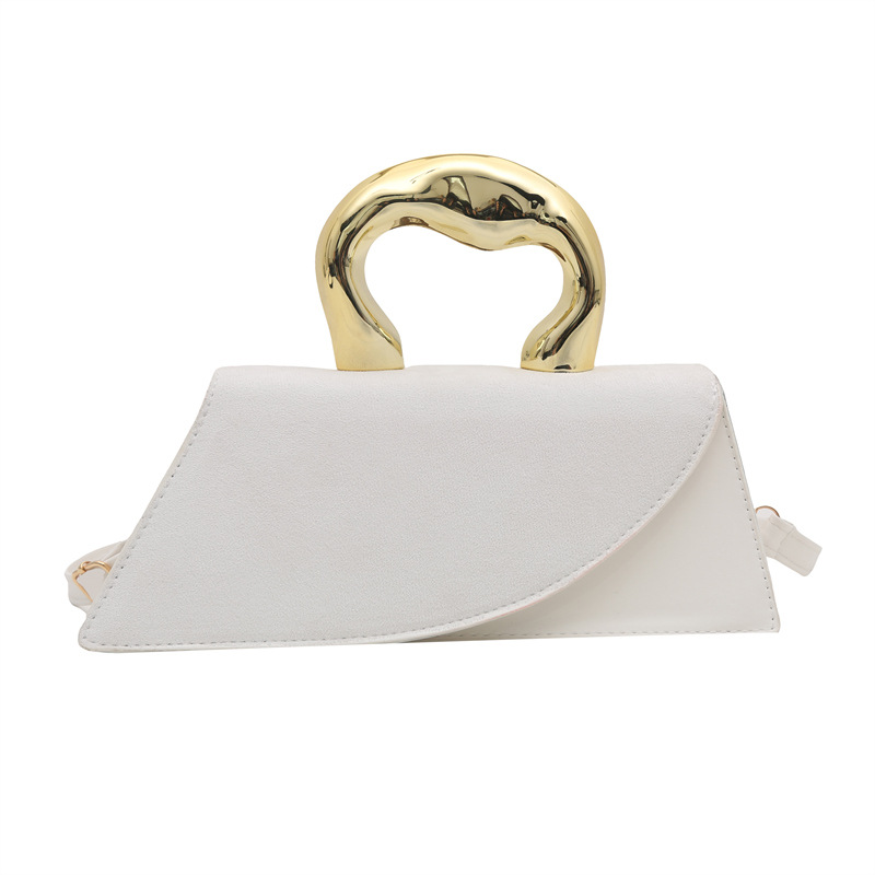 Cross-border 2025 nuevo diseño de nicho simple de textura alta bolso de hombro universal bolso pequeño
