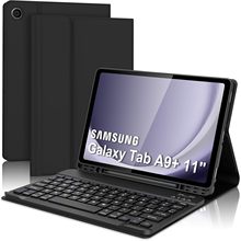 适用三星samsung平板电脑保护套A9+静音防摔蓝牙键盘SM-X210/X216
