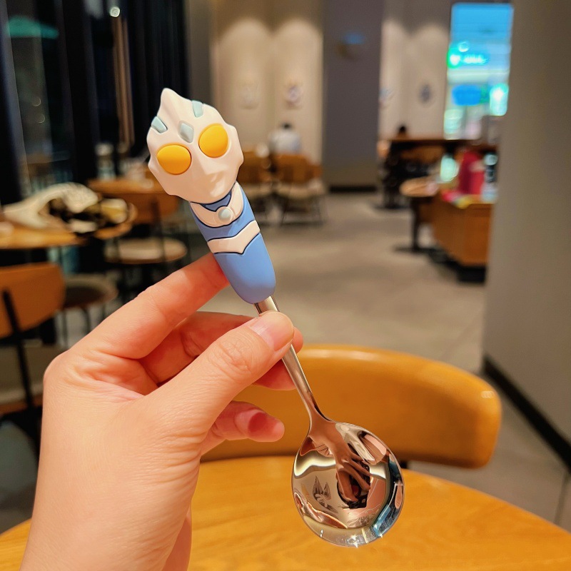 블루 울트라맨 스푼