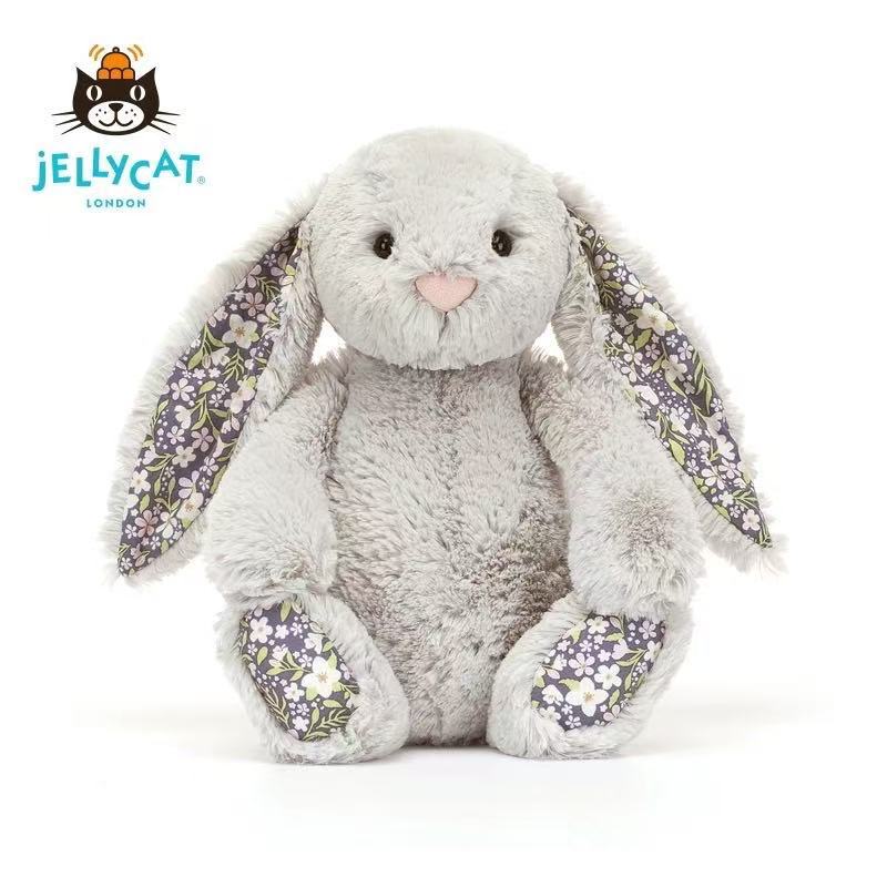 Flower gray bonnie rabbit 31cm