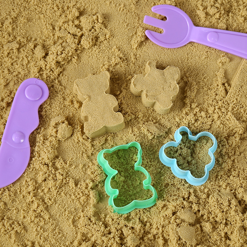 Molde de arcilla de colores, modelo DIY, juguetes para niños, rodillo, juego de 10 piezas, arcilla ultraligera, arena espacial, arcilla educativa