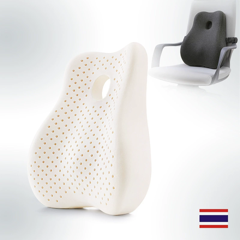 Латекс Подушка Талии Офисный Стул Подушка Спинки Подушка Талии Автомобиля Беременных Женщин Подушка Талии Поясничная Подушка Сиденья