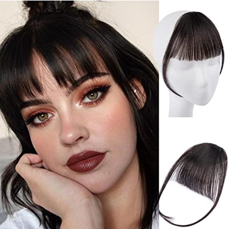 AliExpress foreign trade Europe and the United States wig with sideburns chemical fiber air bangs wig Amazon e-commerce manufacturers supply