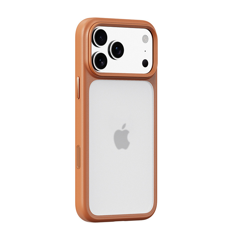适用iPhone17手机壳苹果17promax手机保护套优盾磨砂磁吸带AI键|undefined