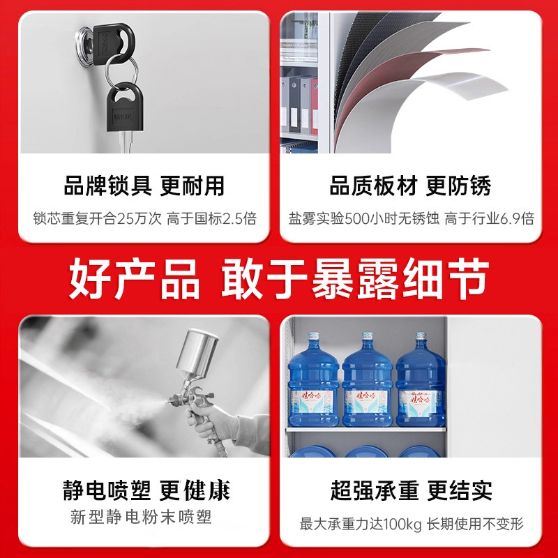 钢制员工更衣柜宿舍铁皮储物柜健身房存包柜浴室六门钢制换衣柜子|undefined