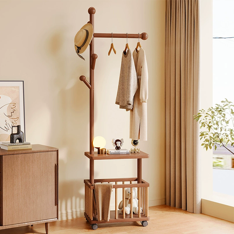 Подвижная вешалка для одежды, вход в дом, вешалка для одежды в спальне, ящик для хранения большой вместимости, универсальная напольная корзина для хранения.