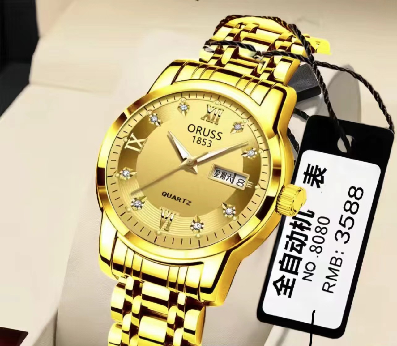 Reloj de movimiento automático de marca suiza reloj de calendario luminoso para hombres pareja de estilo coreano estudiante femenina no mecánica a prueba de agua