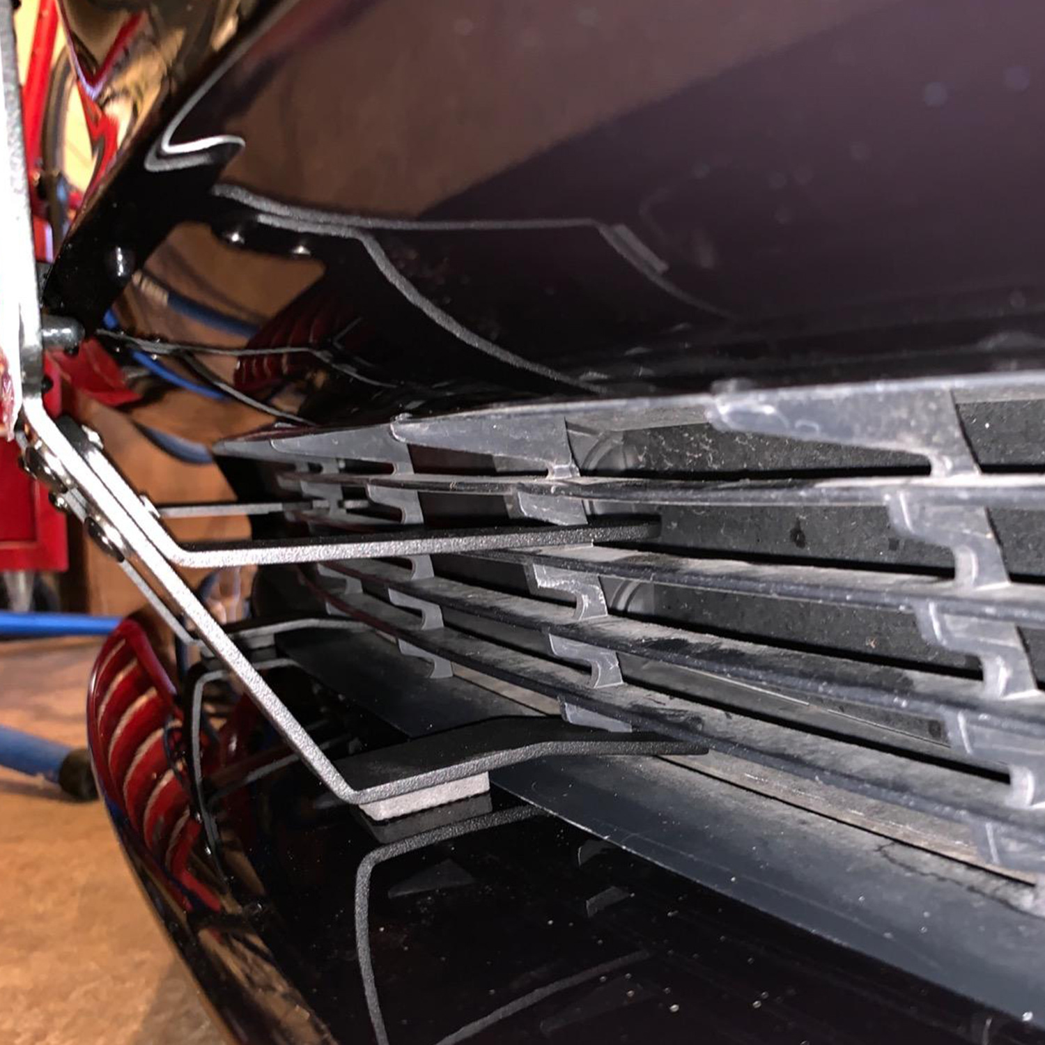 Compatible With Model Y3 Personalized US Car Protection Frame No Drilling Required Tesla Front License Plate_voghion.com