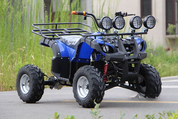 Electric ATV, go-kart, four-wheel off-road motorcycle for amusement park rental and transportation for the elderly