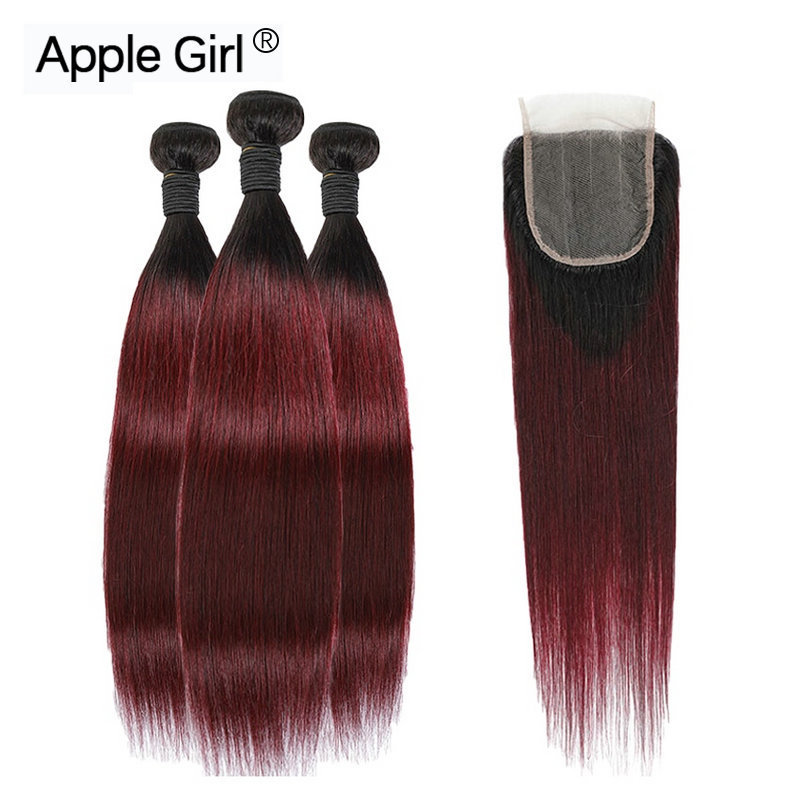 1B/99J Human Hair Bundles Lace Closure Frontal Hair Curtain Hair Block Real Person 1B/99J Human Hair Bundles Lace Closure Frontal Hair Curtain Hair Block Real Person