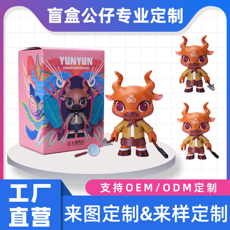 Blind Box Doll Custom Pu Resin Crafts Hand-Made Ornaments Custom-Made Pvc Injection Vinyl Toy Doll Custom-Made