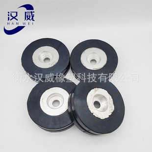 来图生产耐用不锈钢包胶件 五金包胶轮 减震橡胶轴 橡胶包胶件-阿里巴巴