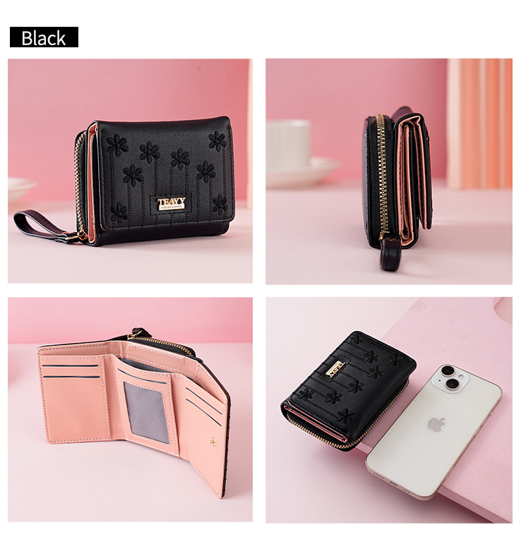 Women's Flower Pu Leather Flip Cover Wallets display picture 22