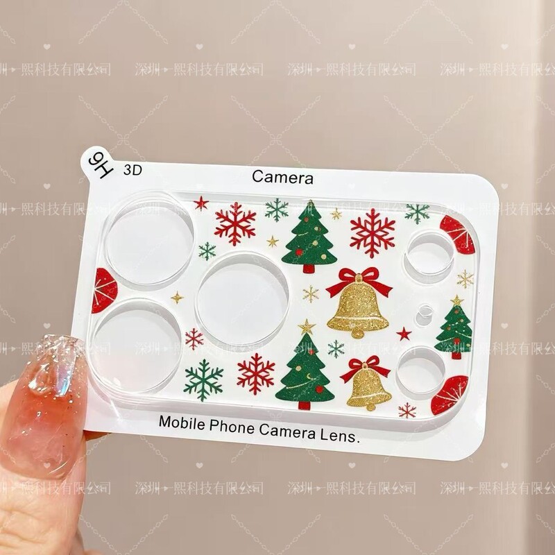 Christmas Limited Edition Lens Protector for iPhone 17 Pro, Exclusive Cute Lens Protective Case for Girls