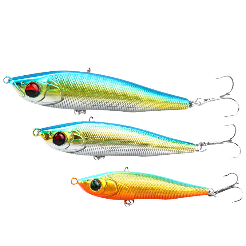 Floating Minnow Lures Hard Baits Fresh Water Bass Swimbait Tackle Gear