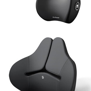 跨境亞馬遜汽車坐墊記憶棉人體工學椅墊美臀墊椅子墊頭枕車用護腰