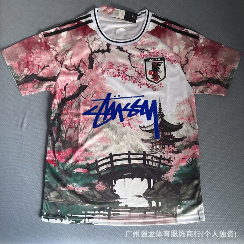 Stussy斯图西球衣弗拉门戈国米意大利纪念版葡萄牙日本短袖足球服|undefined