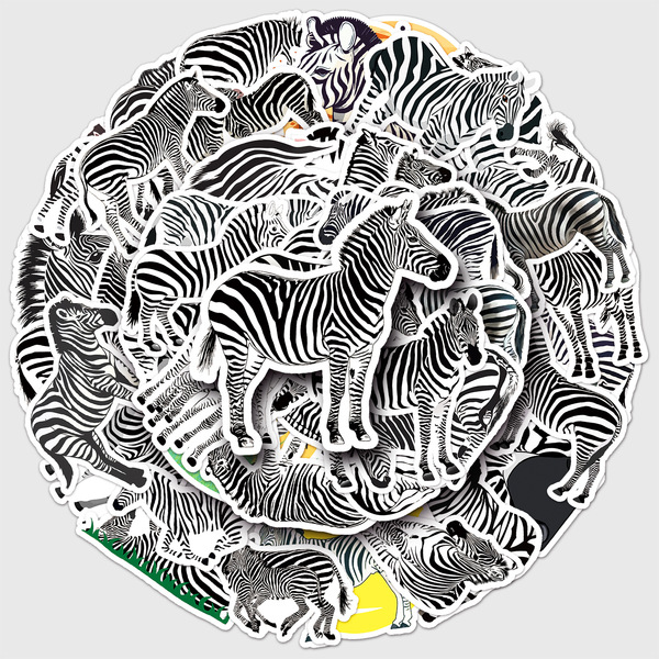 cartoon zebra