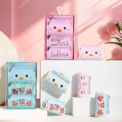 LMLTOP Cartoon Clip Comb Set of 3, Air Bangs Small and Large Curling Iron SY135