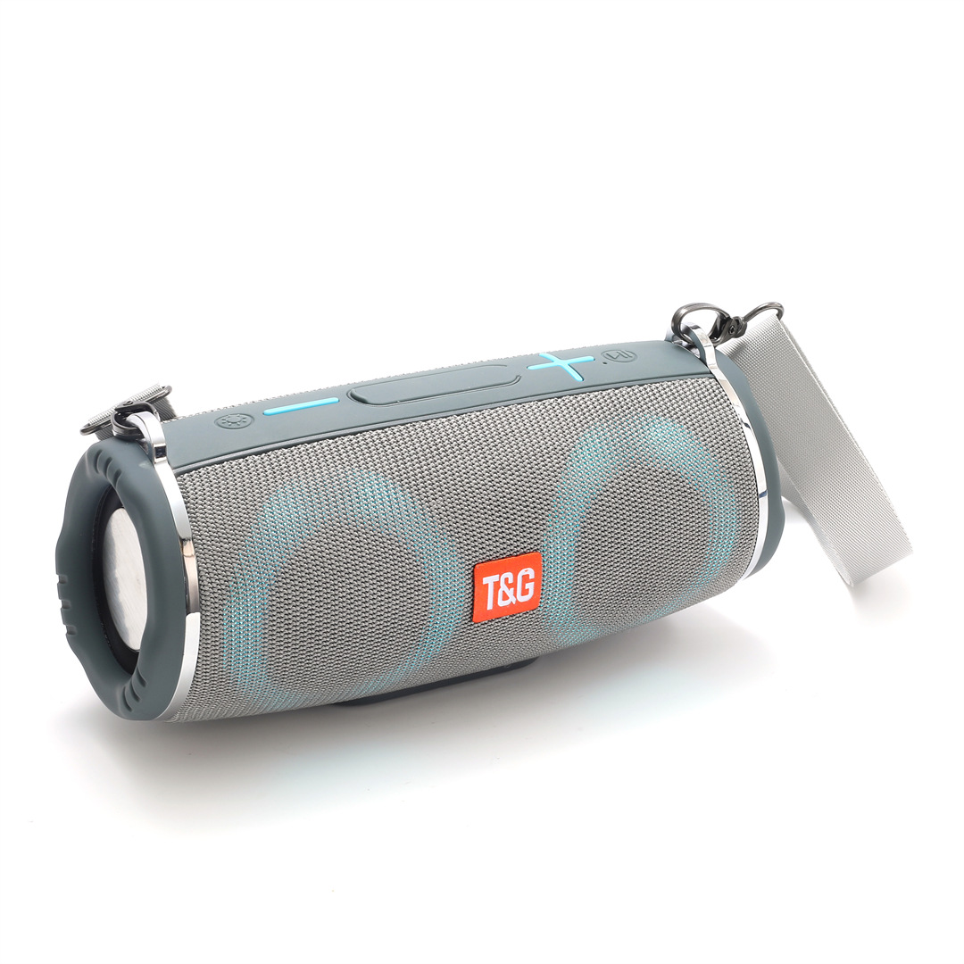 Nuevo TG642 altavoz Bluetooth portátil al aire libre LED luz de color pesado subwoofer batería sonido especial para la danza cuadrada