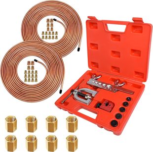 25-foot brake cable suit 3/16,1/4 copper coated brake pipe kit flanging expansion pipe reamer
