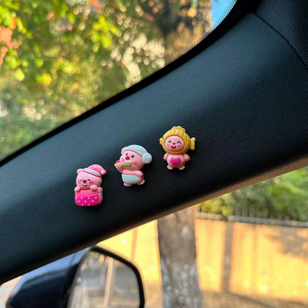 Бивер Loopy автомобиль украшения креативная игра маленькая декоративная наклейка внутри автомобиля