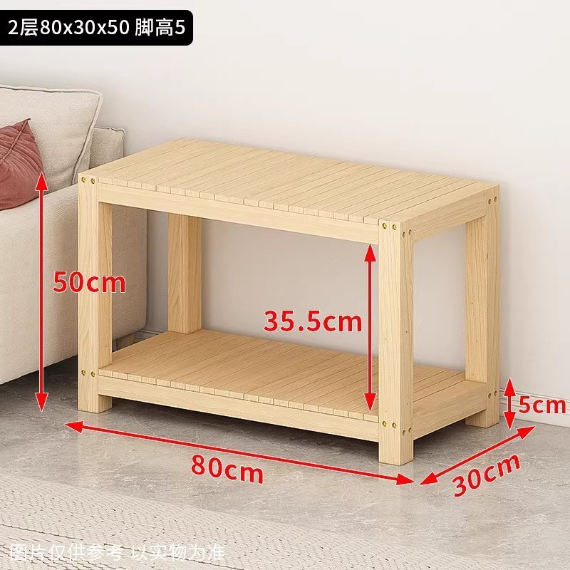 Daoqun 水槽棚リビングルーム耐荷重テーブル屋内海槽シンプルな床置き無垢材ブラケット収納テーブル卸売|undefined