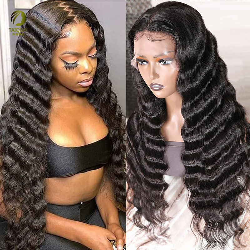 360 Lace wig hair wigs loose deep human hair wigs
