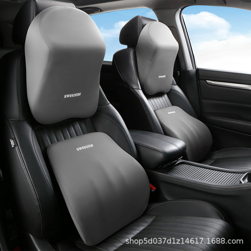 Car Headrest, Office Neck Pillow, Shoulder Pillow, Memory Foam Neck Cone, Universal Headrest, Car Lumbar Support Pillow, Cross-Border Supply