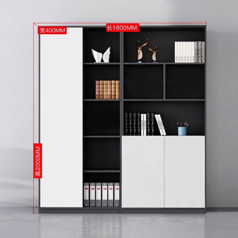 Mesa de oficina simple moderna jefe de oficina escritorio de computadora de oficina gerente de finanzas escritorio silla de fábrica blanca