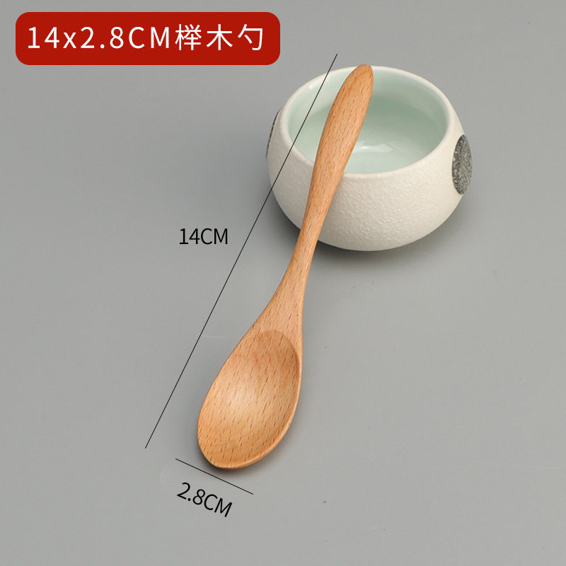 14x2.8cm 너도밤 나무 숟가락 1