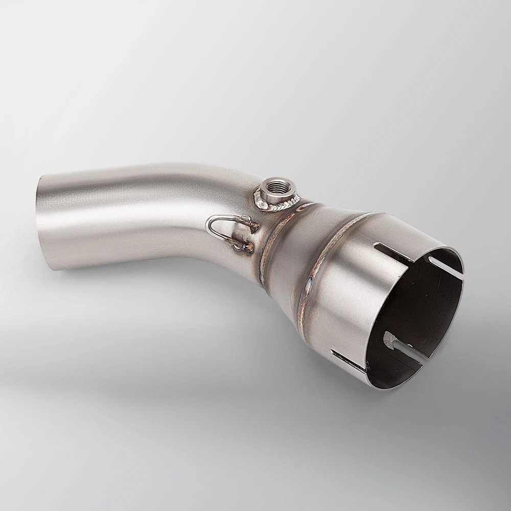 Motorcycle modified exhaust pipe 51MM suitable for Kawasaki Ninja Z650 23 - 25 models mid-section silencer