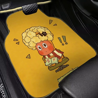 Universal Foot Pad — suitable for all car models - cartoon-starman-linen-car-floor-mats-5065cm-one-piece-in-the-front-row
