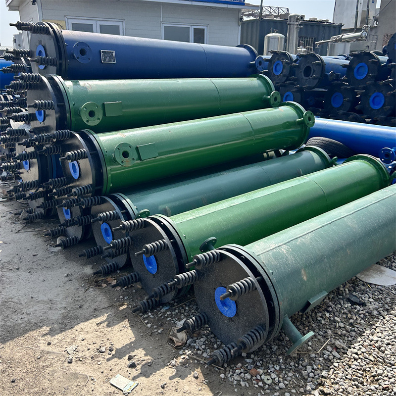 50立方石墨冷凝器 二手工业冷凝器 列管式换热冷凝设备