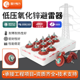 Low Voltage Zinc Oxide Lightning Arrester Hy1.5W-0.5/2.6 Type Low Voltage Lightning Arrester Composite Insulating Lightning Protection Lightning Arrester
