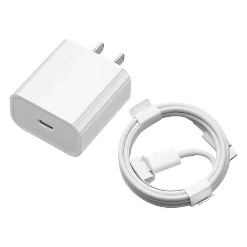 Cargador rápido PD 20W para iPhone 13/14 y iPad – kit de carga rápida Apple