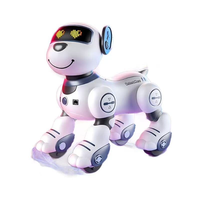 AI知能機械犬ビープ音犬早教児童玩具リモコン音声インタラクティブプログラミング音楽六一プレゼント|undefined