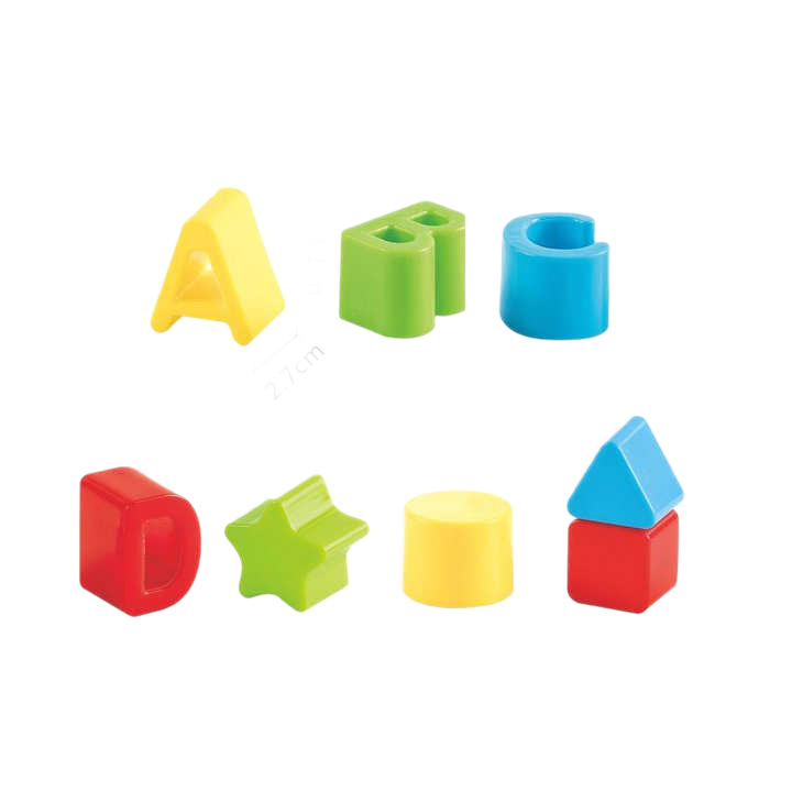 Educación temprana transfronteriza para niños tambor de mano para bebés masculinos y femeninos forma emparejada piscina de arena cognición de bloques de construcción jugando con agua herramienta de arena