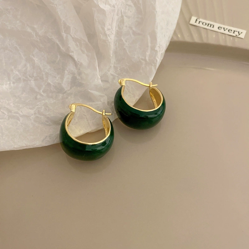 Серьги, серебряные иглы, стиль Шанель, серебро 925 пробы, легкий роскошный стиль, высококачественный стиль